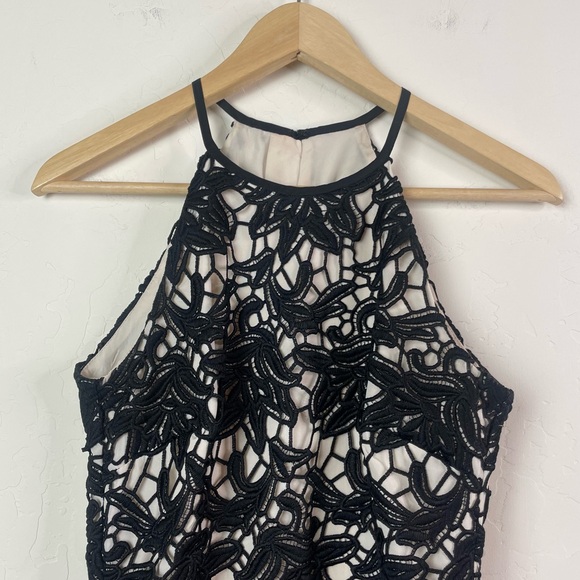 Keepsake True Love Black Lace Women’s Event Occasions Midi Dress Size Small - Picture 5 of 16